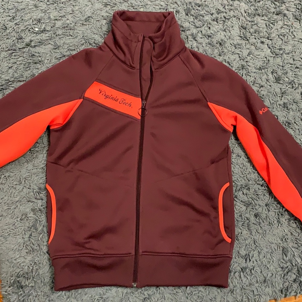 Virginia Tech Columbia thick zip up jacket